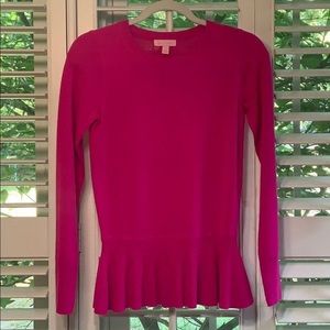 Lilly Pulitzer Peplum Sweater